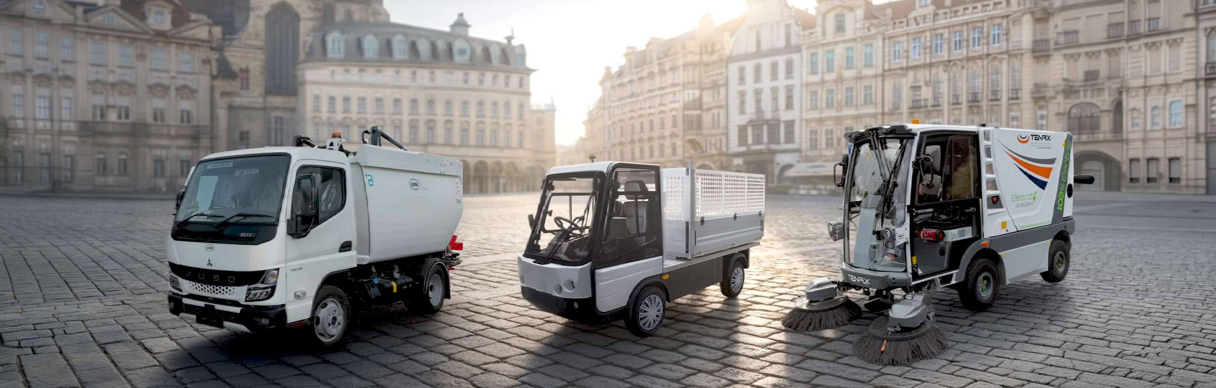 Budoucnost komunální techniky je elektrická